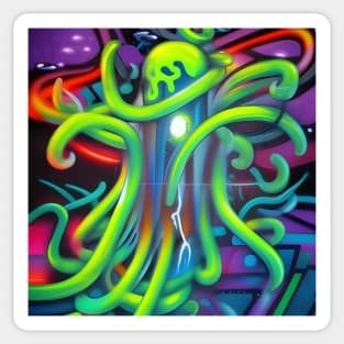 Luminous Undertow Sticker